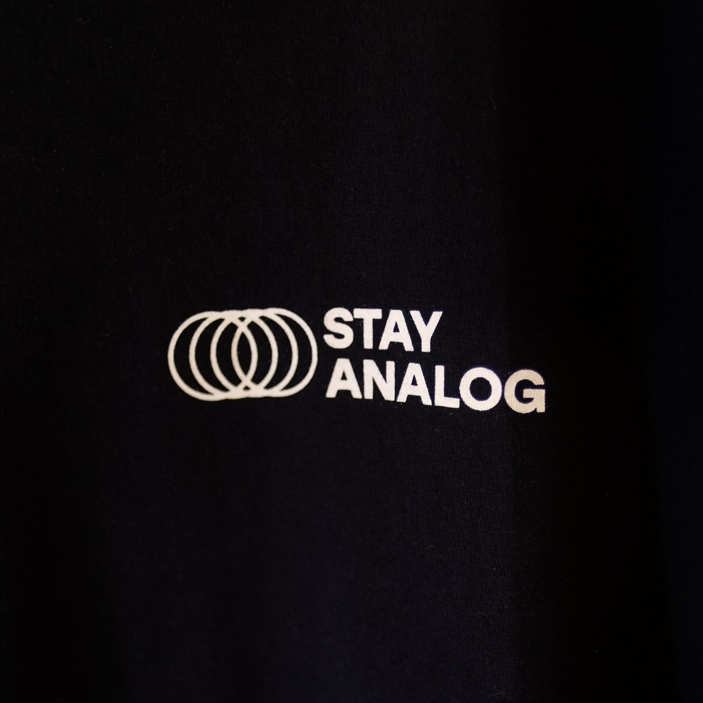 Stay Analog Bundle — T-Shirt + Sticker Pack