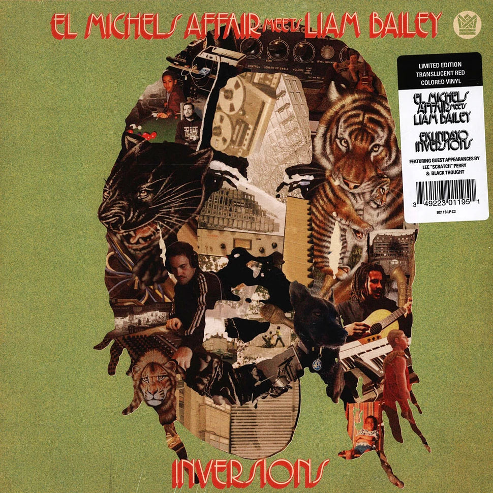 El Michels Affair Meets Liam Bailey • Ekundayo Inversions Red Vinyl Edition