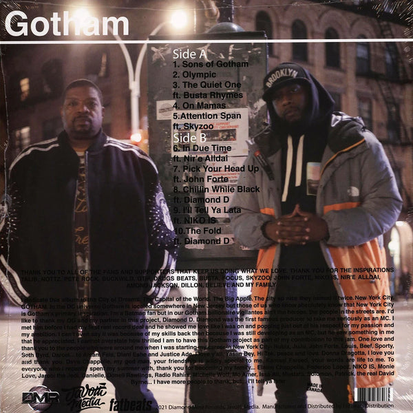 Talib Kweli & Diamond D • Gotham HHV Exclusive White Vinyl Edition