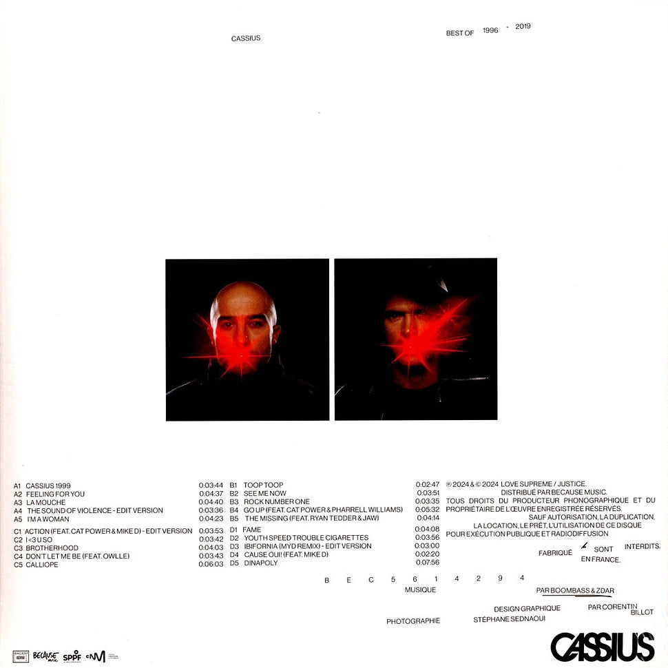 Cassius • Best Of 1996-2019