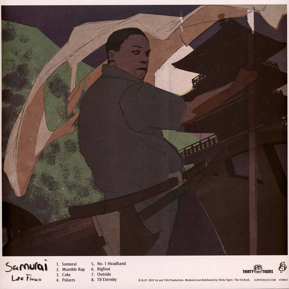 Lupe Fiasco • Samurai — back