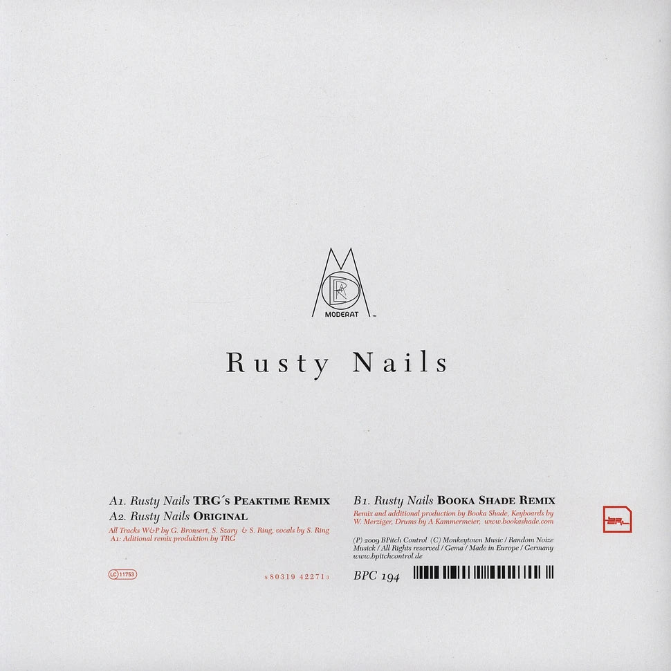 Moderat • Rusty Nails