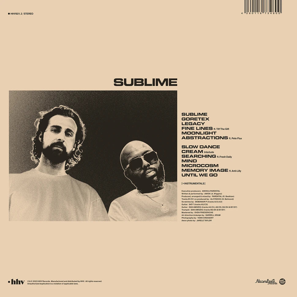 Awon & Parental • Sublime Colored Vinyl Edition