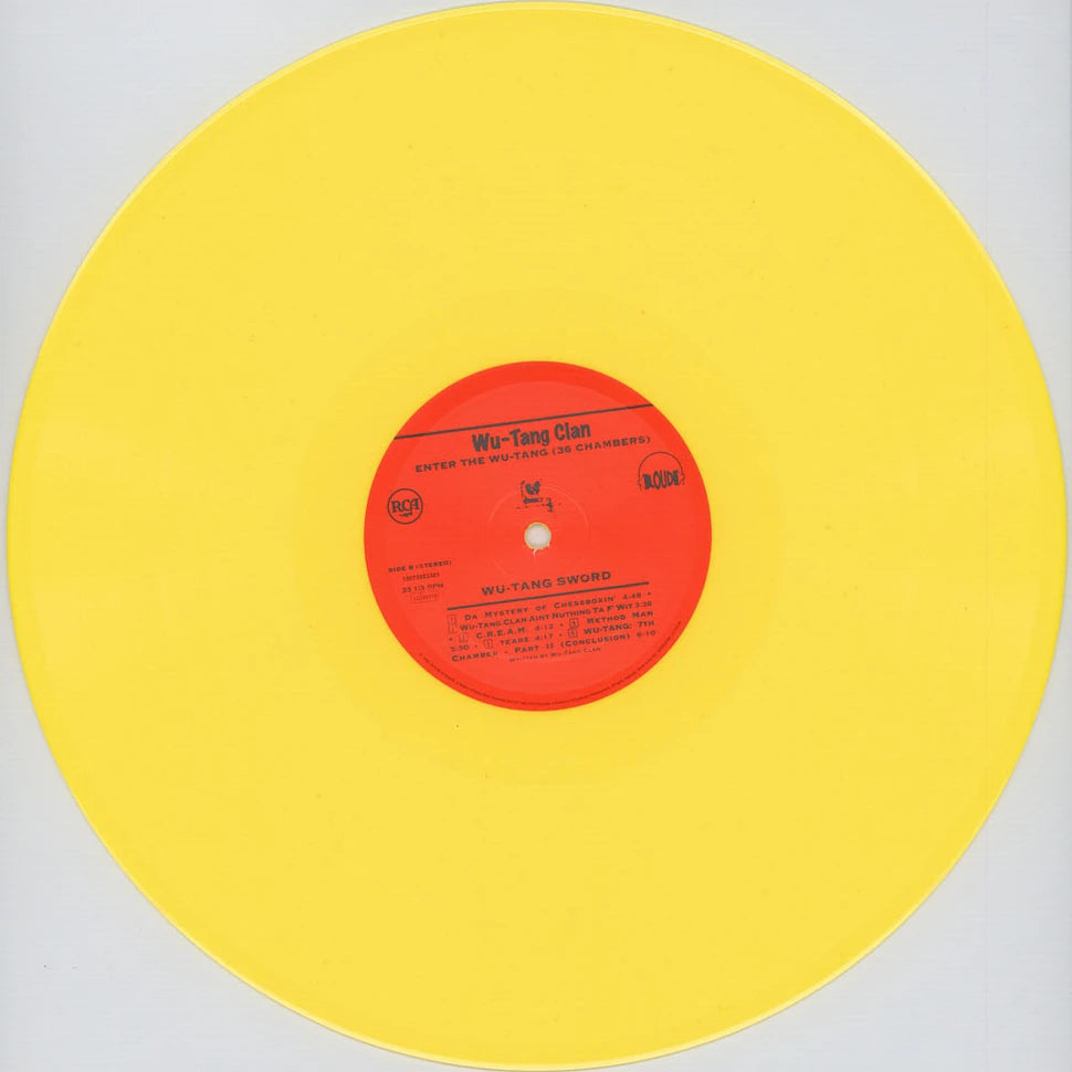 Wu-Tang Clan • Enter The Wu-Tang (36 Chambers) Yellow Vinyl Edition