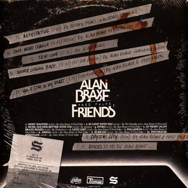 Alan Braxe & Friends • The Upper Cuts 2023 Colored Vinyl Edition