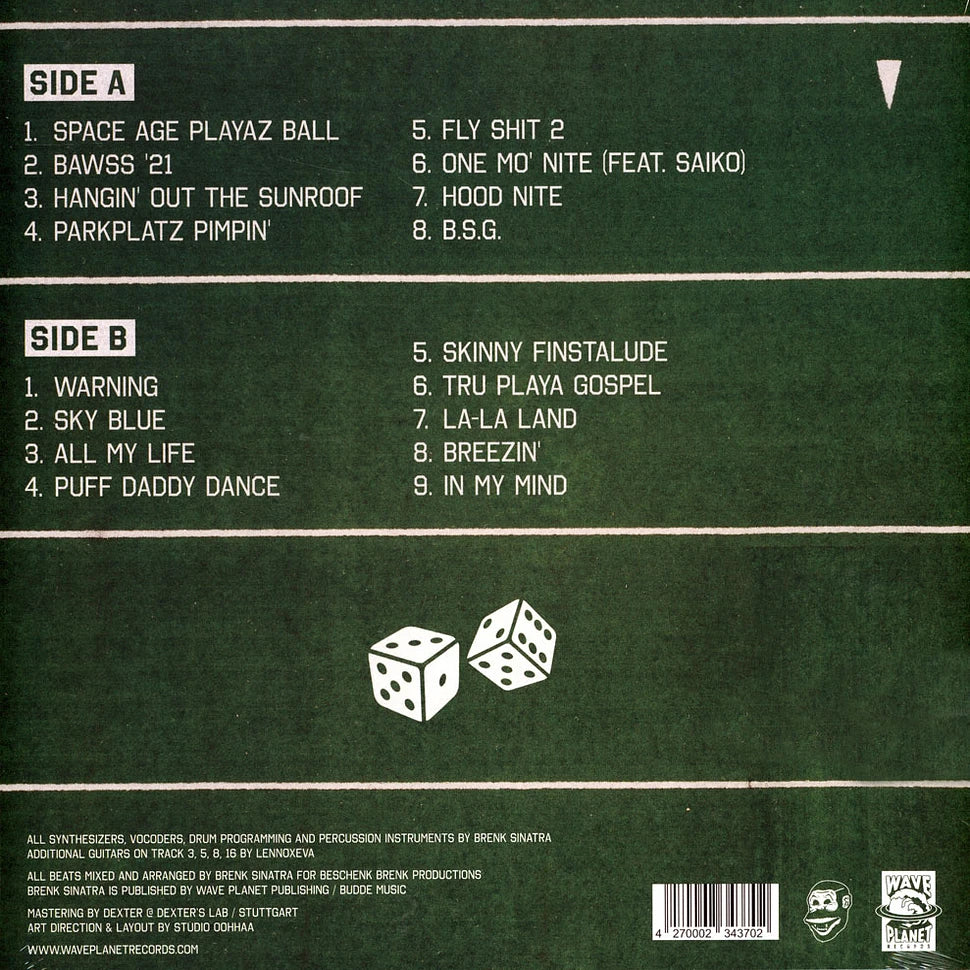 Brenk Sinatra • Boss Spieler University