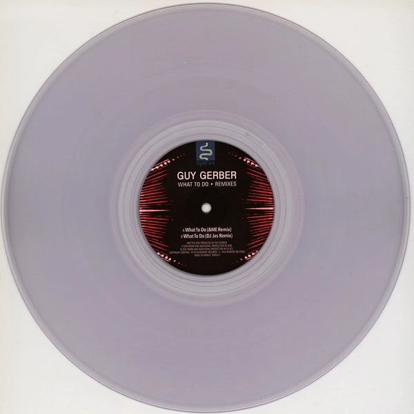 Guy Gerber • What To Do Remixes Clear Vinyl Edition