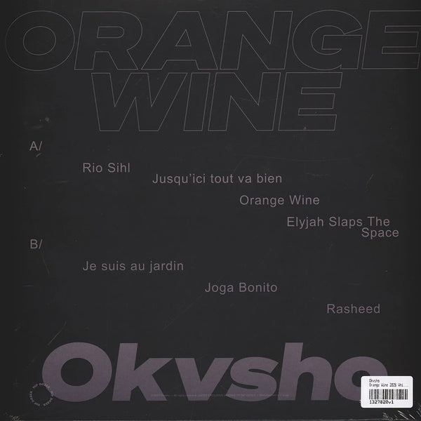 Okvsho • Orange Wine — white vinyl