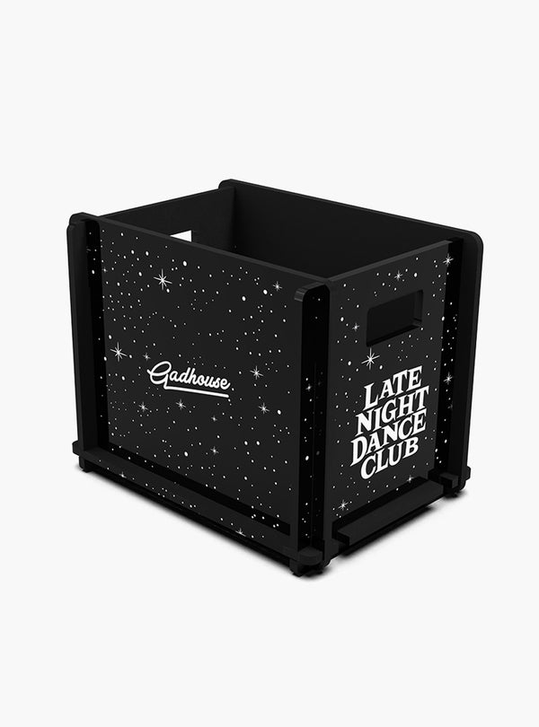 Gadhouse x Late Night Dance Club RSD 2025 Vinyl Crate - Black